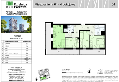 Mieszkanie w inwestycji: Dzielnica Parkowa VIII