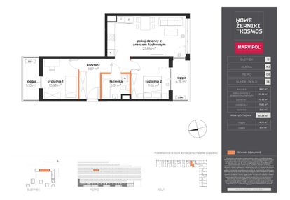 Mieszkanie w inwestycji: Nowe Żerniki to KOSMOS