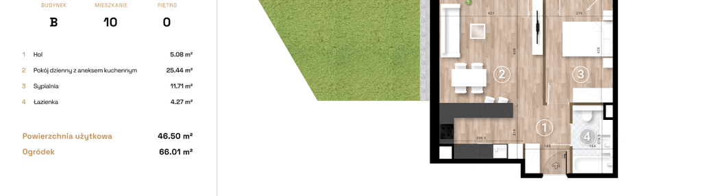 Mieszkanie w inwestycji: Krzesławickie Tarasy