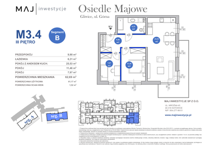 Mieszkanie w inwestycji: Osiedle Majowe 2.0