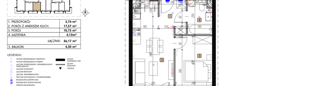 Mieszkanie w inwestycji: Jemiołuszki Park etap 2