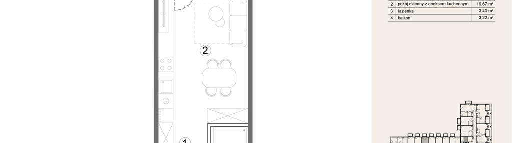 Mieszkanie w inwestycji: Waterlane Vibe