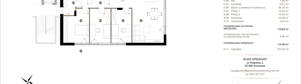 Mieszkanie w inwestycji: Royal Garden Wilanów Apartamenty