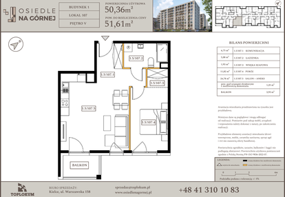 Mieszkanie w inwestycji: Osiedle Na Górnej etap V