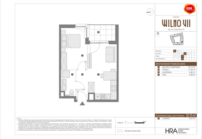 Mieszkanie w inwestycji: Osiedle Wilno VII etap 3.2