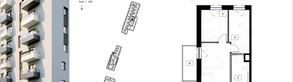 Mieszkanie w inwestycji: Osiedle Kochanowskiego - Gliwice