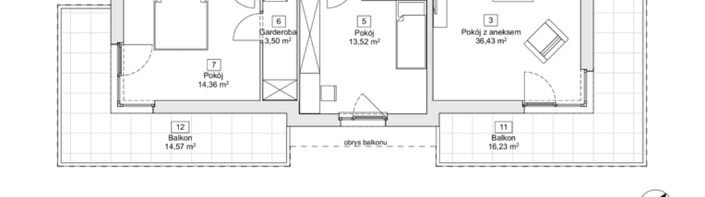 Mieszkanie w inwestycji: Zacisze Marcelin IIIa