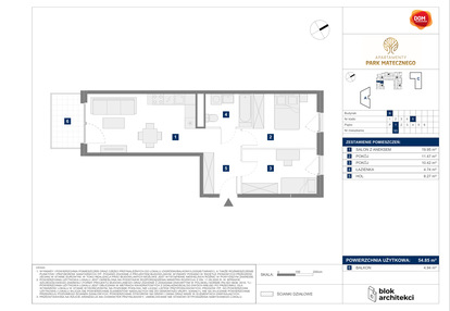 Mieszkanie w inwestycji: Apartamenty Park Matecznego Etap 1