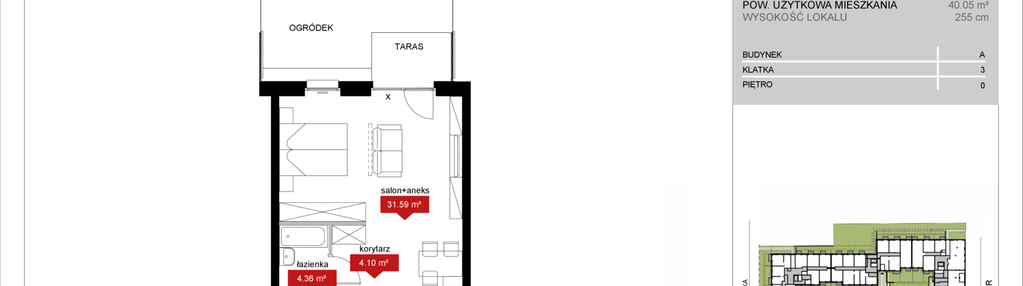 Mieszkanie w inwestycji: Atrium - Nowy Szczepin