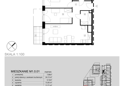 Mieszkanie w inwestycji: Modern Helenów