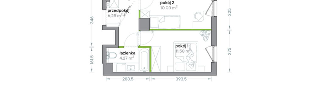 Mieszkanie w inwestycji: Podhalańska Vita