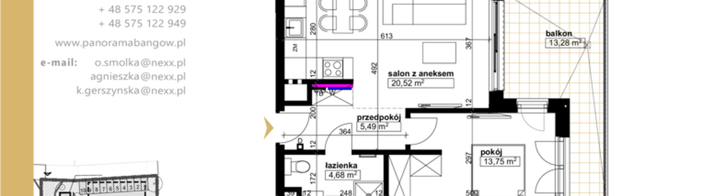 Mieszkanie w inwestycji: Panorama Bańgów Etap II