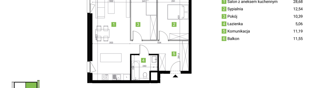 Mieszkanie w inwestycji: Nowa Częstochowa Małopolska etap II