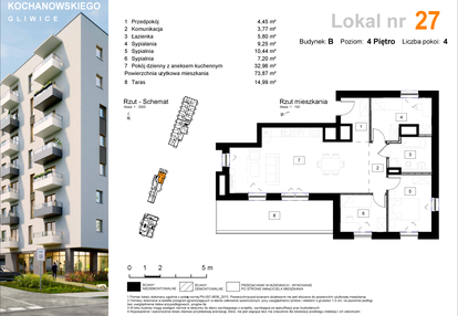 Mieszkanie w inwestycji: Osiedle Kochanowskiego - Gliwice