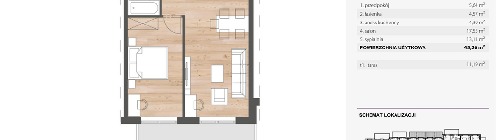 Mieszkanie w inwestycji: Wyspa Solna Etap III, budynek B