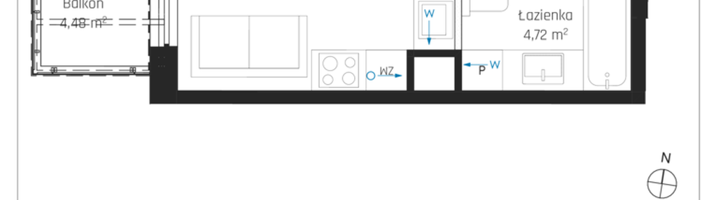 Mieszkanie w inwestycji: Nadmotławie Apartments etap I