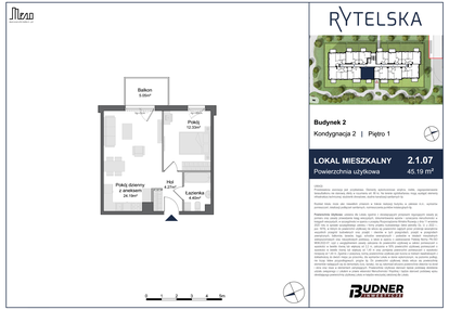 Mieszkanie w inwestycji: Rytelska