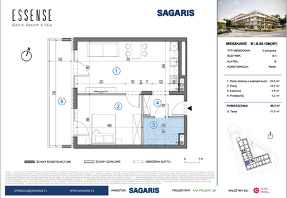 Mieszkanie w inwestycji: ESSENSE Baltic Resort&SPA 2