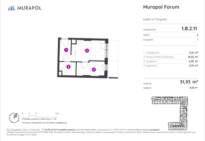 Mieszkanie w inwestycji: Murapol Forum