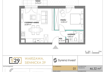 Mieszkanie w inwestycji: Siennicka 29