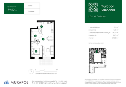 Mieszkanie w inwestycji: Murapol Gardenia