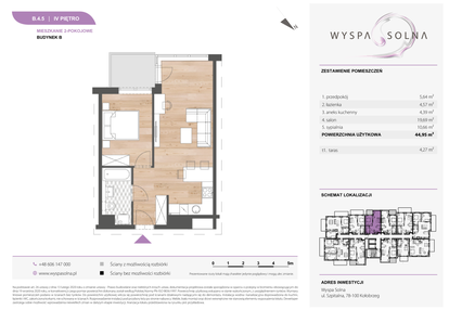 Mieszkanie w inwestycji: Wyspa Solna Etap III, budynek B