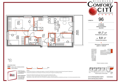 Mieszkanie w inwestycji: Comfort City Koral