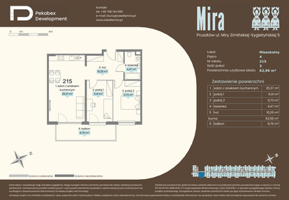 Mieszkanie w inwestycji: Mira