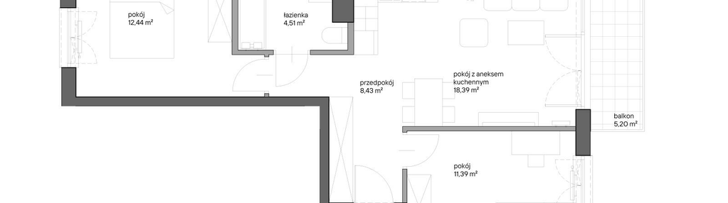 Mieszkanie w inwestycji: Słoneczne Miasteczko - etap XV