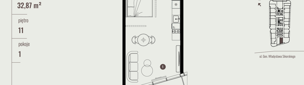 Mieszkanie w inwestycji: Quorum Tower