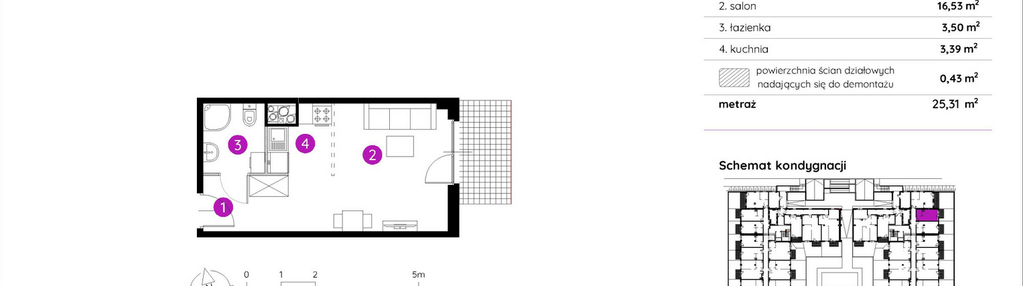 Mieszkanie w inwestycji: Murapol Apartamenty na Wzgórzu - bud. 4 i 5