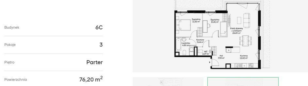 Mieszkanie w inwestycji: Jaśminowy Mokotów etap VI