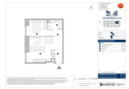 Mieszkanie w inwestycji: Osobowicka 114