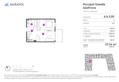 Mieszkanie w inwestycji: Murapol Osiedle Szafirove