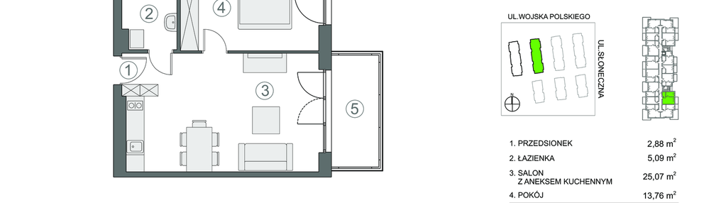 Mieszkanie w inwestycji: Baltic Park 2 Pogorzelica bud. 1 i 2