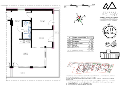Mieszkanie w inwestycji: Enklawa Polany etap II