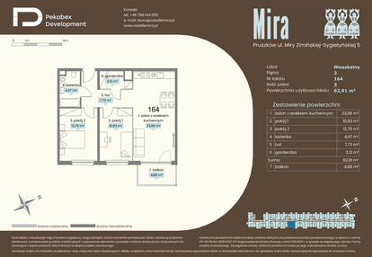 Mieszkanie w inwestycji: Mira