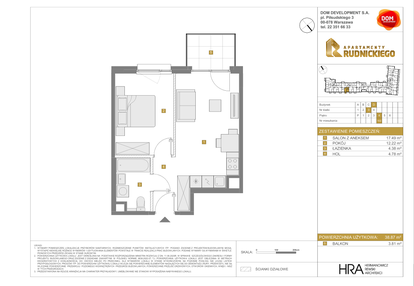 Mieszkanie w inwestycji: Apartamenty Rudnickiego