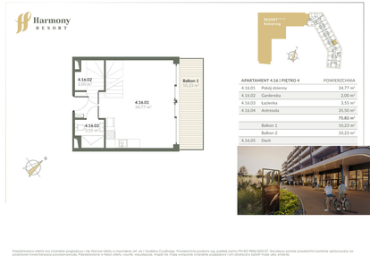 Mieszkanie w inwestycji: Harmony Resort