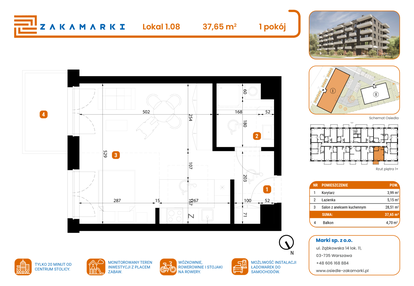 Mieszkanie w inwestycji: Zakamarki