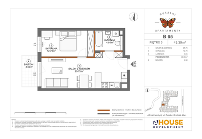 Mieszkanie w inwestycji: Apartamenty Rusałki