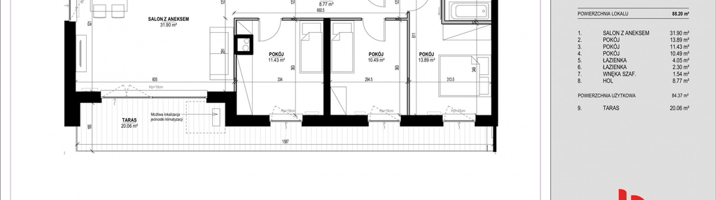 Mieszkanie w inwestycji: Gajowa