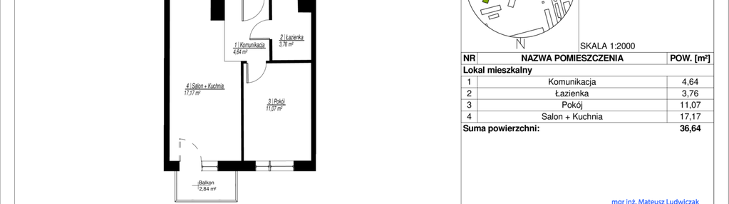 Mieszkanie w inwestycji: Jasielska 8C etap II