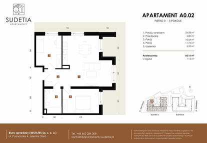 Mieszkanie w inwestycji: Apartamenty Sudetia