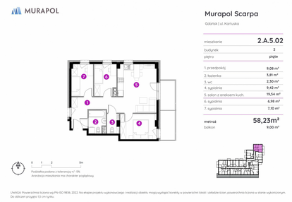 Mieszkanie w inwestycji: Murapol Scarpa