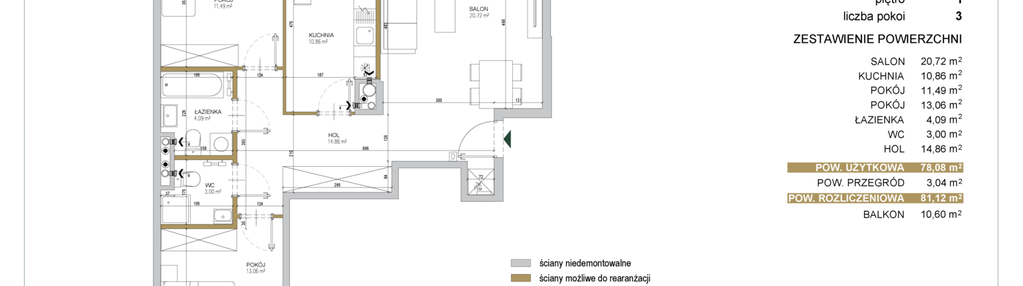Mieszkanie w inwestycji: Hi Mokotów