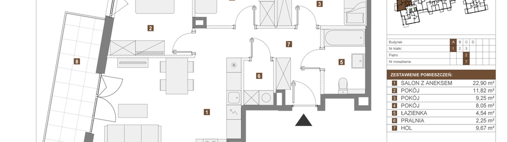 Mieszkanie w inwestycji: Osiedle Wilno VIII