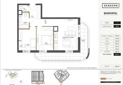 Mieszkanie w inwestycji: SENGERA 1