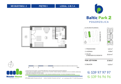 Mieszkanie w inwestycji: Baltic Park 2 Pogorzelica bud. 1 i 2