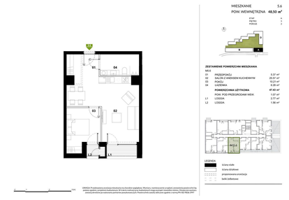 Mieszkanie w inwestycji: Kozielska Park
